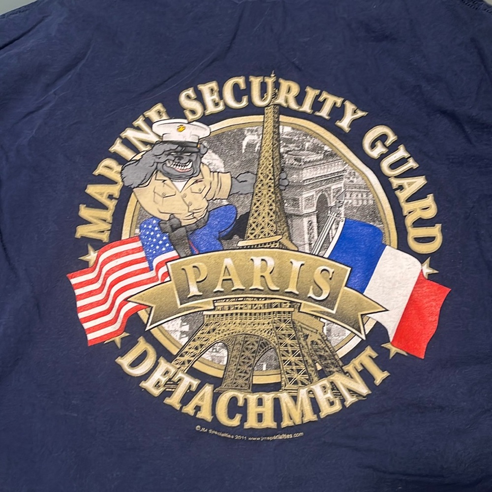 Marine Security Guard Paris Detachment T Shirt
